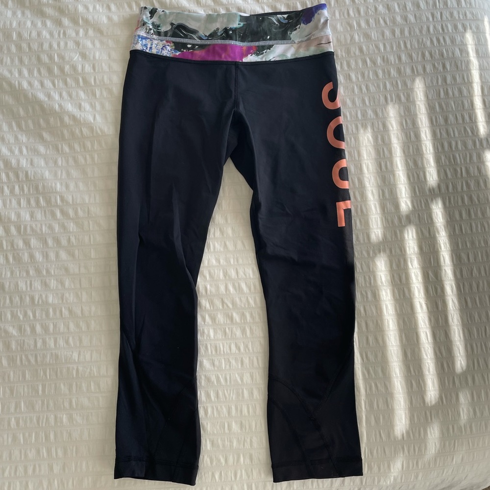 Lululemon x soul cycle cropped leggings